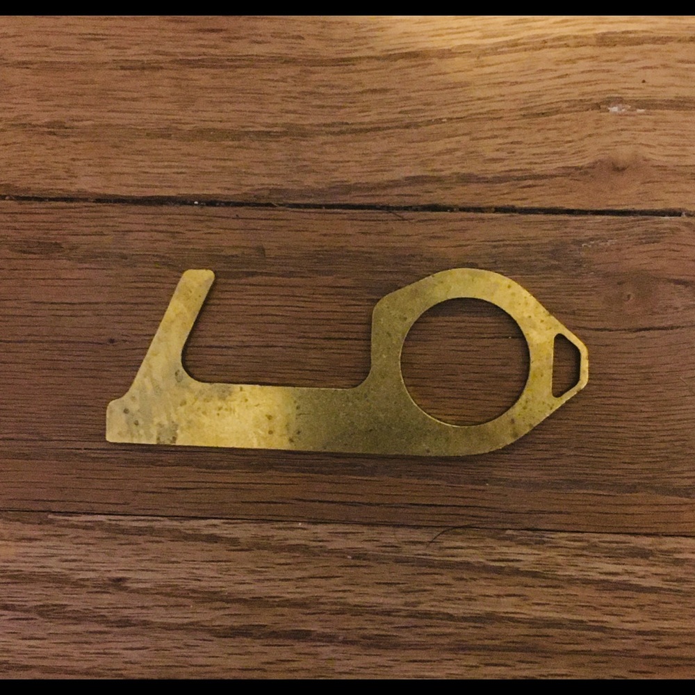Touchless Brass Key